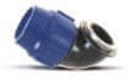 WAVIN PE koljenasta stezaljka 25x1/2" 90° unutarnji navoj W/3252253370, crna